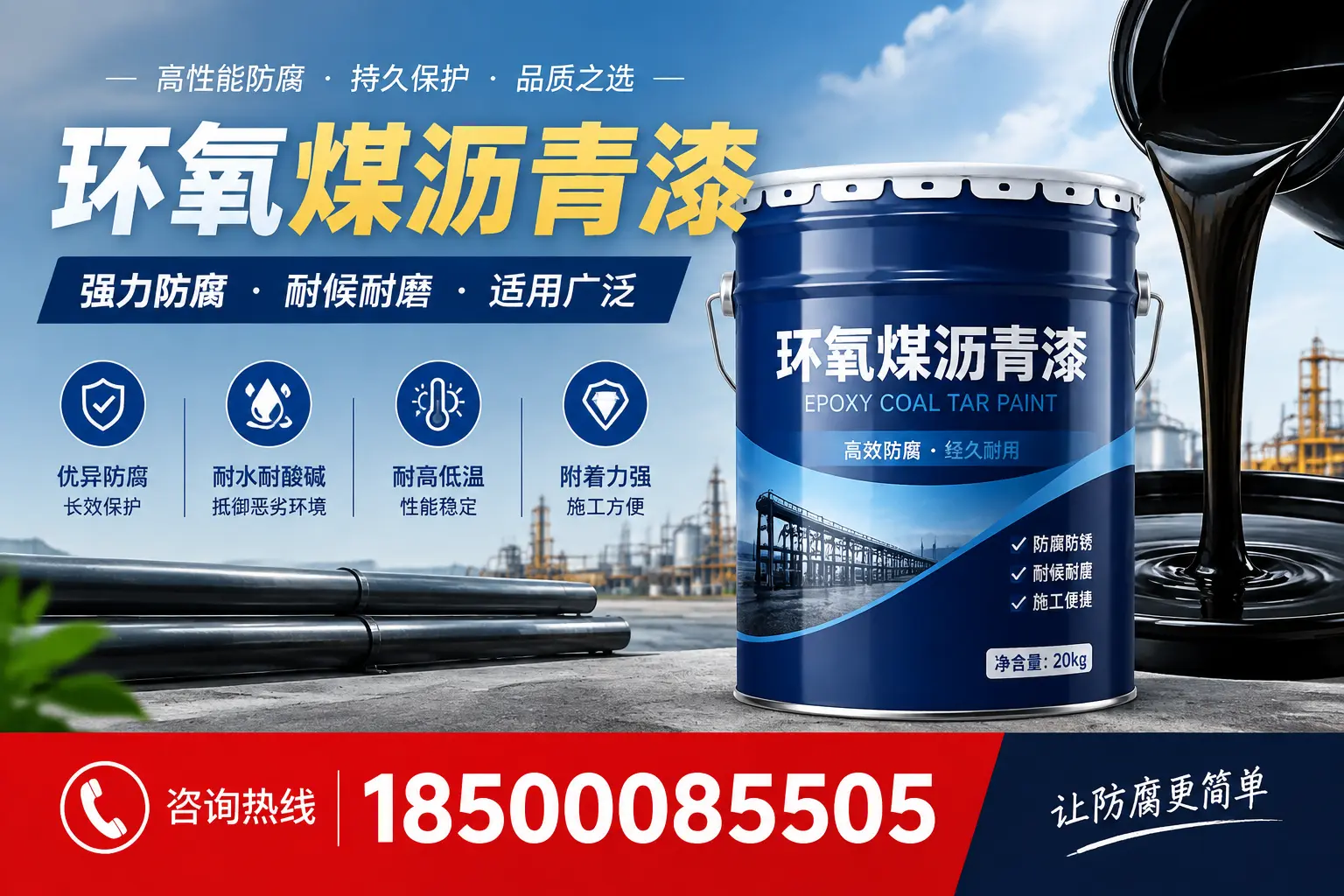 环氧煤沥青漆在不同气候条件下的表现分析，雨花台适用性
